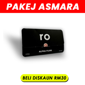 Pakej Asmara - 1 Pek RO Alpha Film Diskaun RM30 (Harga Asal RM199)